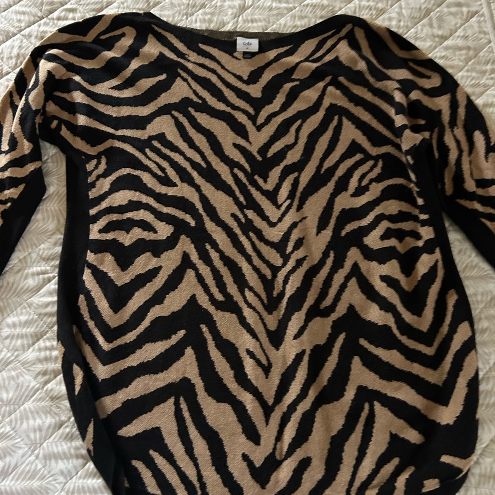 Cabi zebra Print Sweater